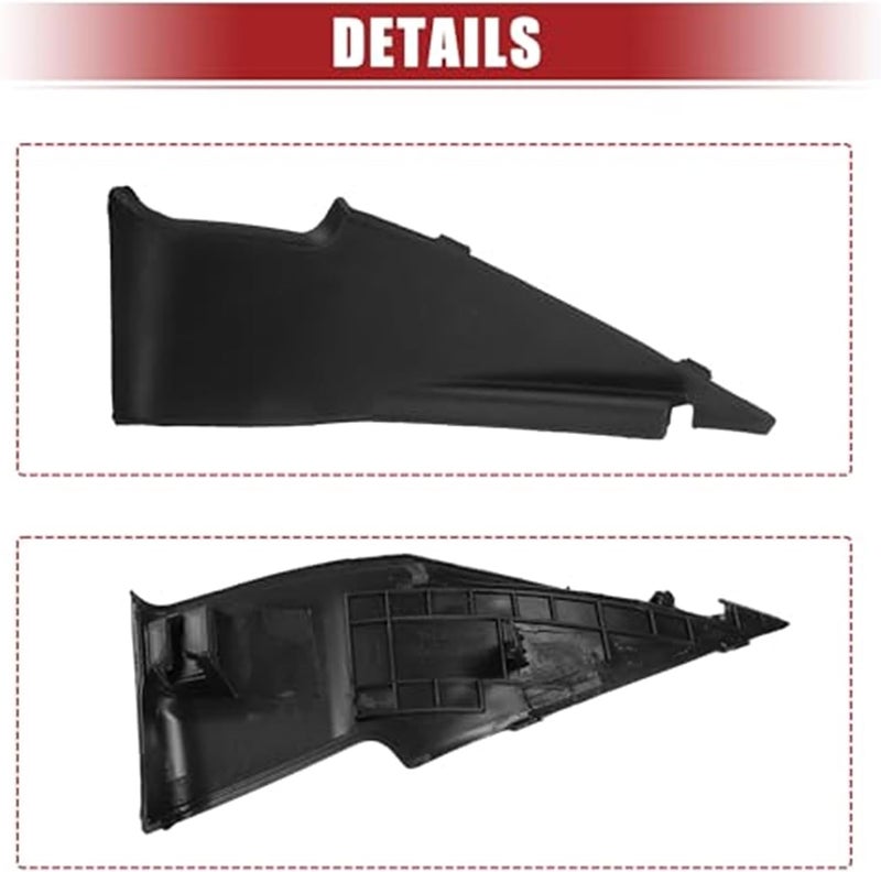 QASULER Windshield Wiper Cowl Extension Trim for Nissan Altima - Image 2