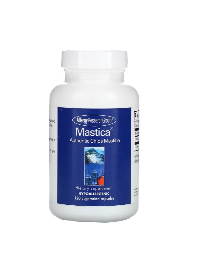Allergy Research Group - Mastica Authentic Chios Mastiha 120 Vegetarian Capsules - Image 1