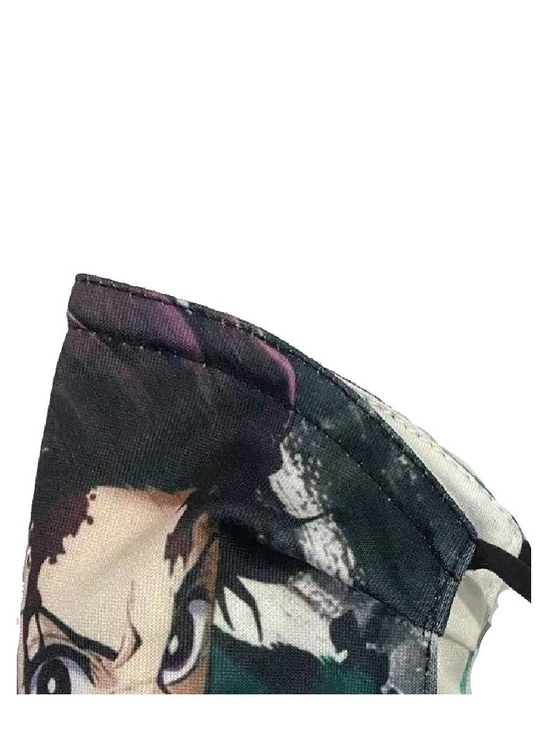 Jueqian Cartoon Pattern Adult Mask Can Put Filter PM2.5 - Image 3