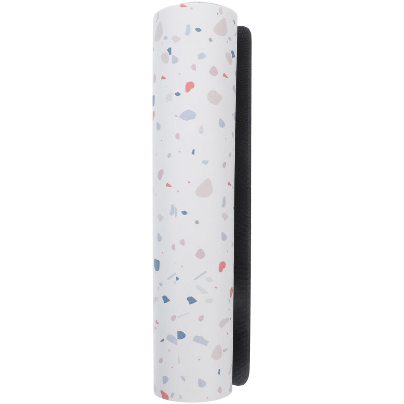 Mini Fridge Silicone Mat Refrigerator Drip Trays Dorm Fridge Stand Sink Liner For Washing Machines Dryers Coolers Dishwashers Marble Print - Image 1