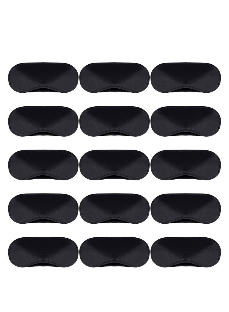 الأزرق جي دبليو Disposable Eye Mask 60 Pack Sleep Blindfolds with Nose Pad Adjustable Strap Soft Cover Shade Masks for Games Party Travel Bulk - Image 1