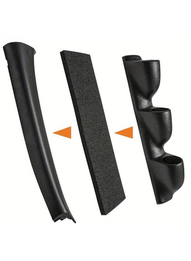 1 Universal Car Modification Three Hole Instrument Rack Black Left Bracket For Vehicle Instrument Support Without Battery - Image 3