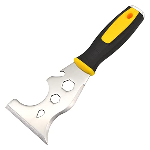 HASTHIP® 13 in 1 Putty Knife,Stainless Steel Multi-Purpose Paint Scraper,Trowel Tool for Drywall Finishing, Plaster Scraping, Decals, and Wallpaper - Image 1
