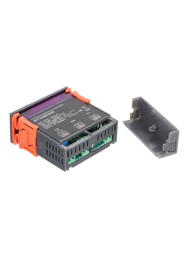 NIBEMINENT Digital Temperature Controller With Sensor Grey/Black/Orange - Image 4