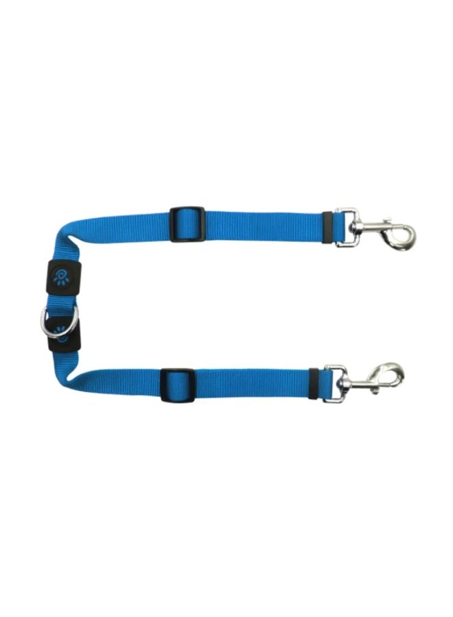 Doco Signature Coupler Nylon Dog Leash – Adjustable Length Sizes: L, Color: Navy Blue
