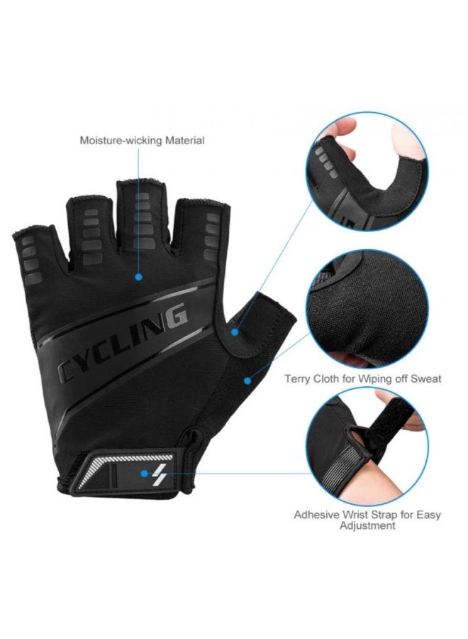 Alissa Workout Gloves Weight Lifting Fitness Gloves Rowing Biking Training Gym Grip Gloves Full Palm Protection with Wrist Support for Fitness Exercise XXL - Image 5