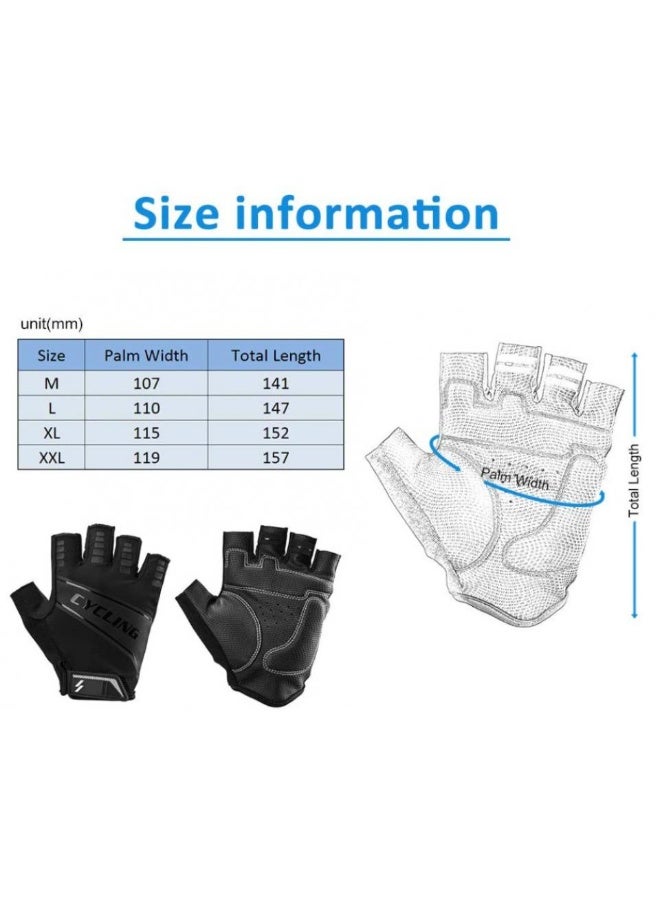Alissa Workout Gloves Weight Lifting Fitness Gloves Rowing Biking Training Gym Grip Gloves Full Palm Protection with Wrist Support for Fitness Exercise XXL - Image 2