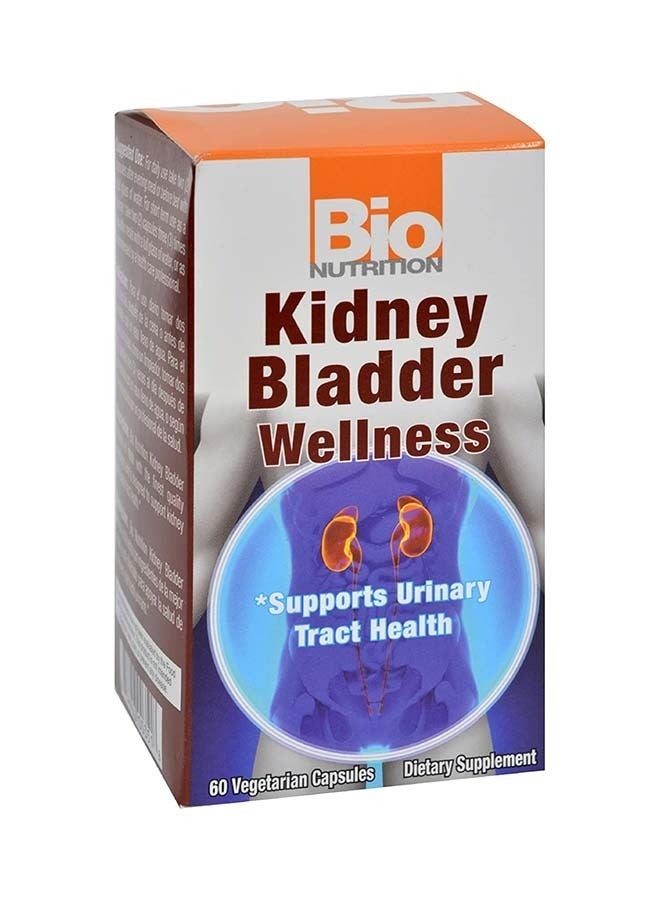 Bio Nutrition Kidney Bladder Wellness 60 Vegetarian Capsules 