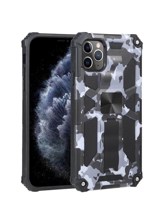 زبون جراب لهاتف iPhone 11 Pro مصنوع من مادة TPU + PC المغناطيسية المقاومة للصدمات مع حامل - Image 1