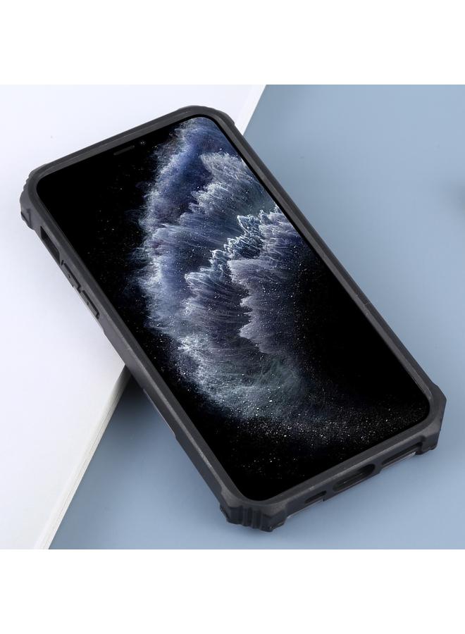 زبون جراب لهاتف iPhone 11 Pro مصنوع من مادة TPU + PC المغناطيسية المقاومة للصدمات مع حامل - Image 3