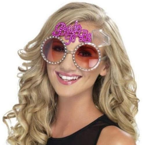 Wobbox Bachelorette Party Decoration Items| Bachelorette Party Photo Booth Props For Wedding Selfie, Bachelorette Satin Sash With Bride To Be Glasses, Bachelorette Party Decoration Kit-31 Pcs (FP3937) - Image 5