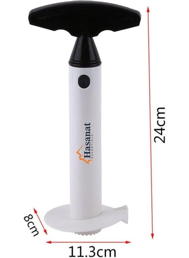 HASANAT ESSENTIALS Essentials Plastic Pineapple Peeler Corer Slicers Cutter White/Black  - Image 3