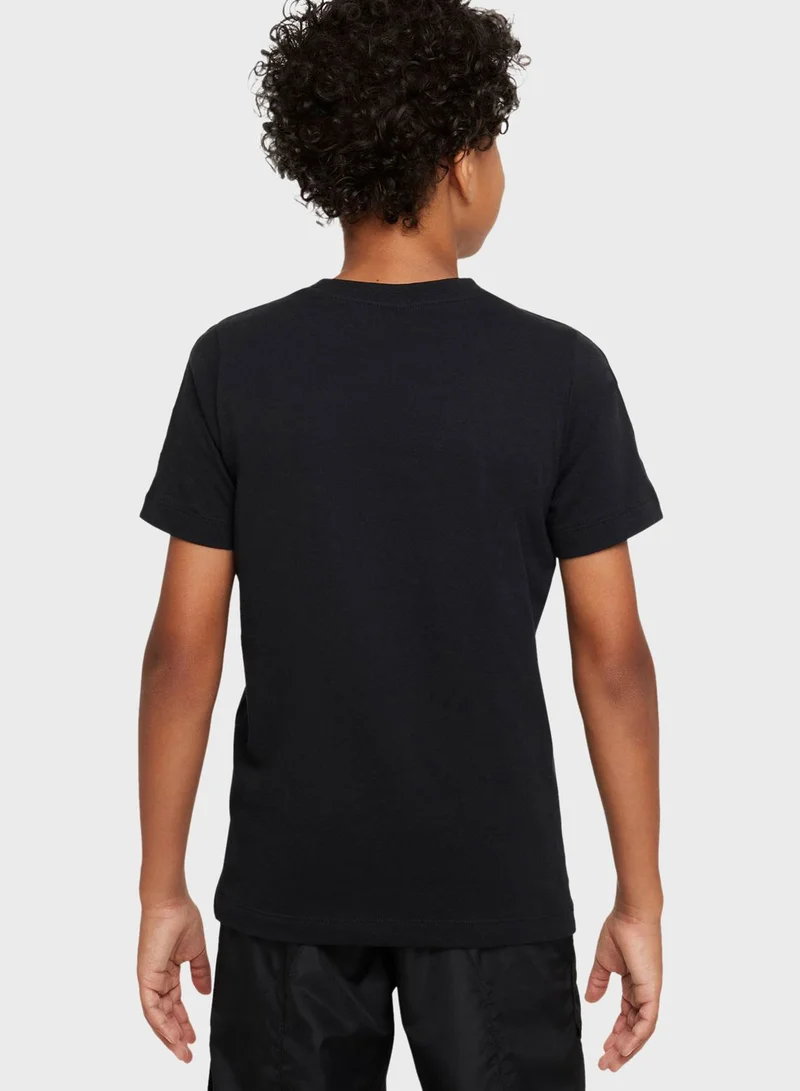 Nike Youth Nsw Repeat Swoosh T-Shirt