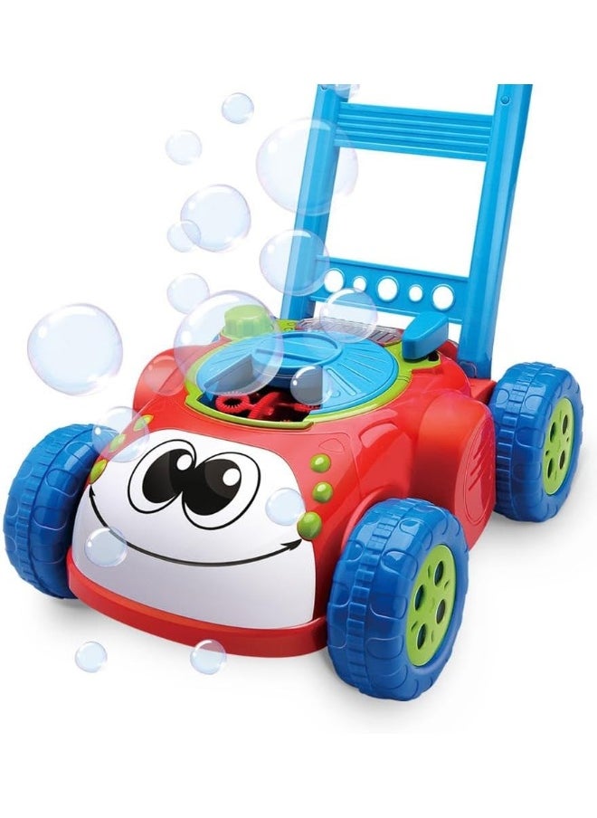 Basic Fun Bubble Time 10273 Bubble Smiley Mower – Enjoy Bubble-Filled Fun with This Bubble Mower  - Image 4