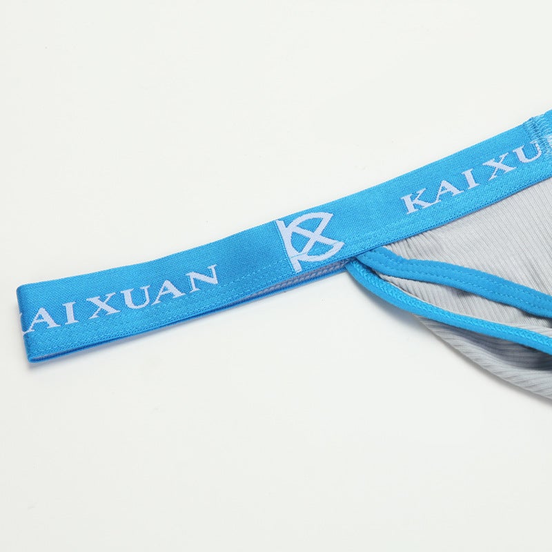 Kaixuan Men'S Underwear Thong Fashion Low Waist Elastic Modal Cotton Comfortable U Convex - Image 3