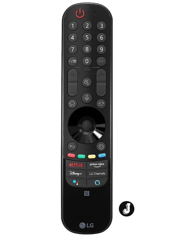 JAJEEK "LG AN-MR21GC Magic Remote (2021) – Enhanced with NFC Technology for LG OLED, LED, & Smart TVs"  - Image 1