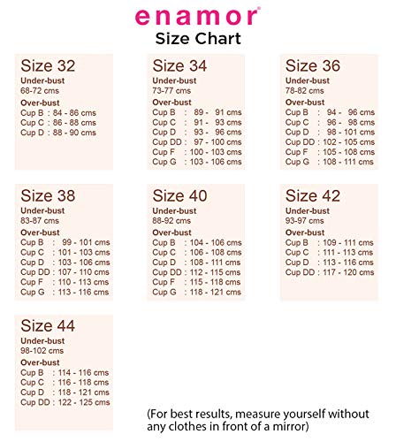 Enamor F065 Invisible Neckline T-Shirt Bra -Padded, Wirefree & High Coverage - Image 4