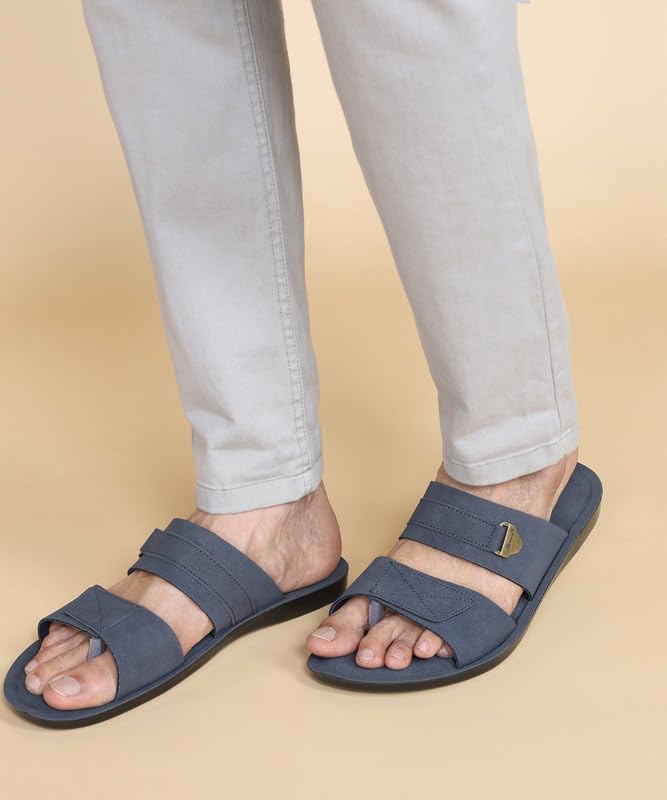 PARAGON PUK2240G Men's Slip On Sandals | Trendy Casual Slip-on Sandals with Cushioned Footbed and Durable Construction | Perfect for Everyday Casual Wear - Image 4