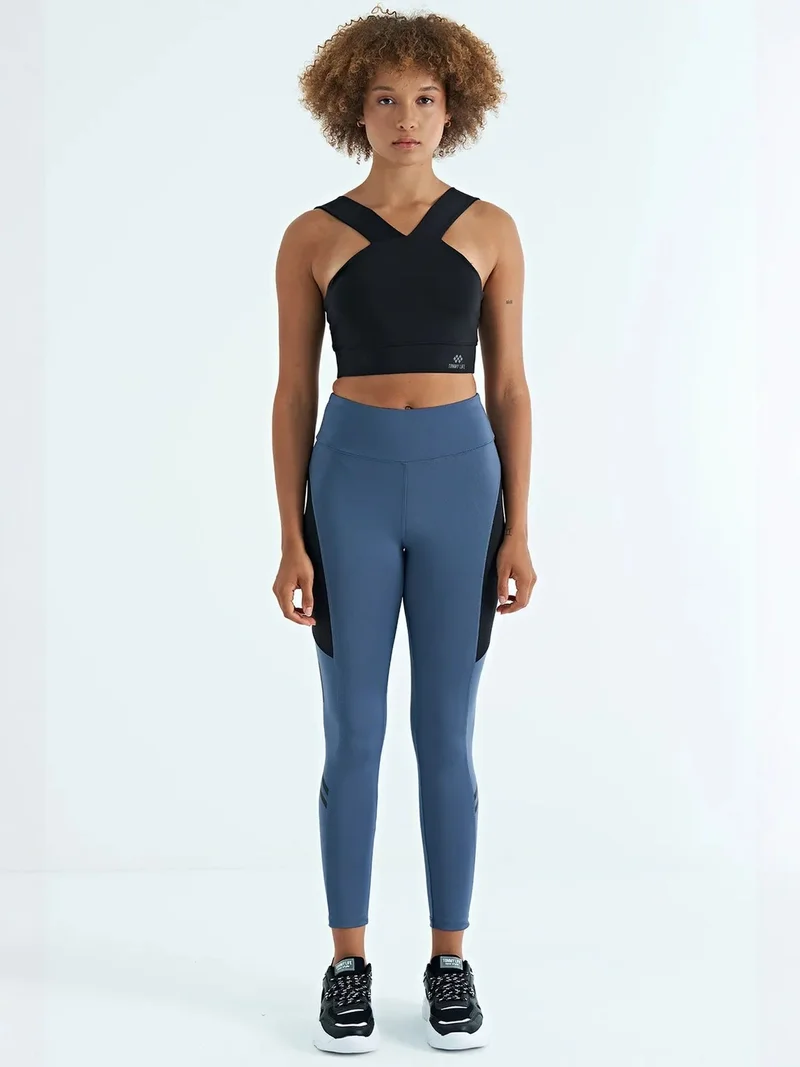 TOMMYLIFE TOMMY Women's Cropped Sleeveless V-neck Sports Top