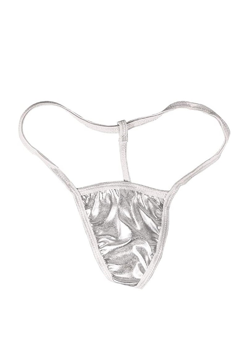 Generic Women Solid Leather Low Waist G String Convertible Under Wear pants.  - Image 1