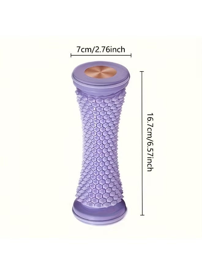 2pcs مسافة تدليك القدم واليد مع كرة تدليك شائكة رمادية رمادية - Image 4