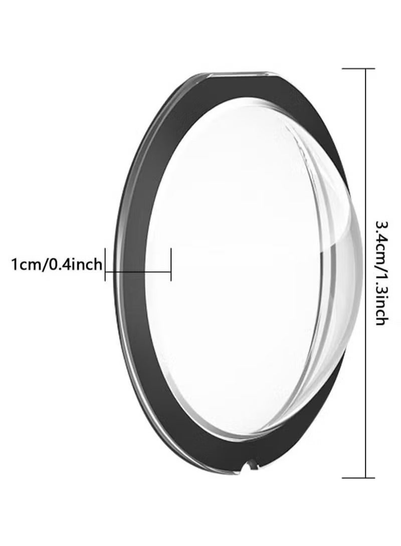 Insta360 X3 Sticky Lens Guards Camera Lens Protector Kit Lens Guards Protection Waterproof Transparent Lens Protector for Insta360 X3, Camera Protection Accessories  - Image 3