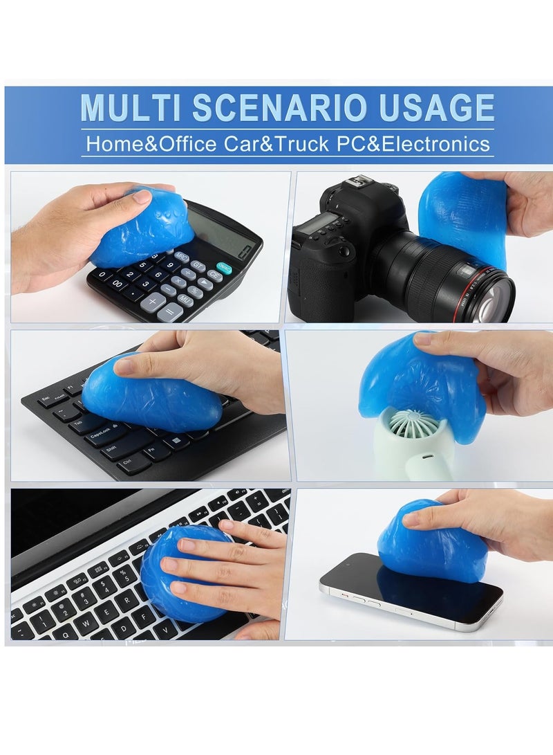 Keyboard Cleaning Gel – Reusable Dust Cleaner for Laptops, Car Vents & Electronics, Easy-to-Use Non-Sticky Formula  - Image 5