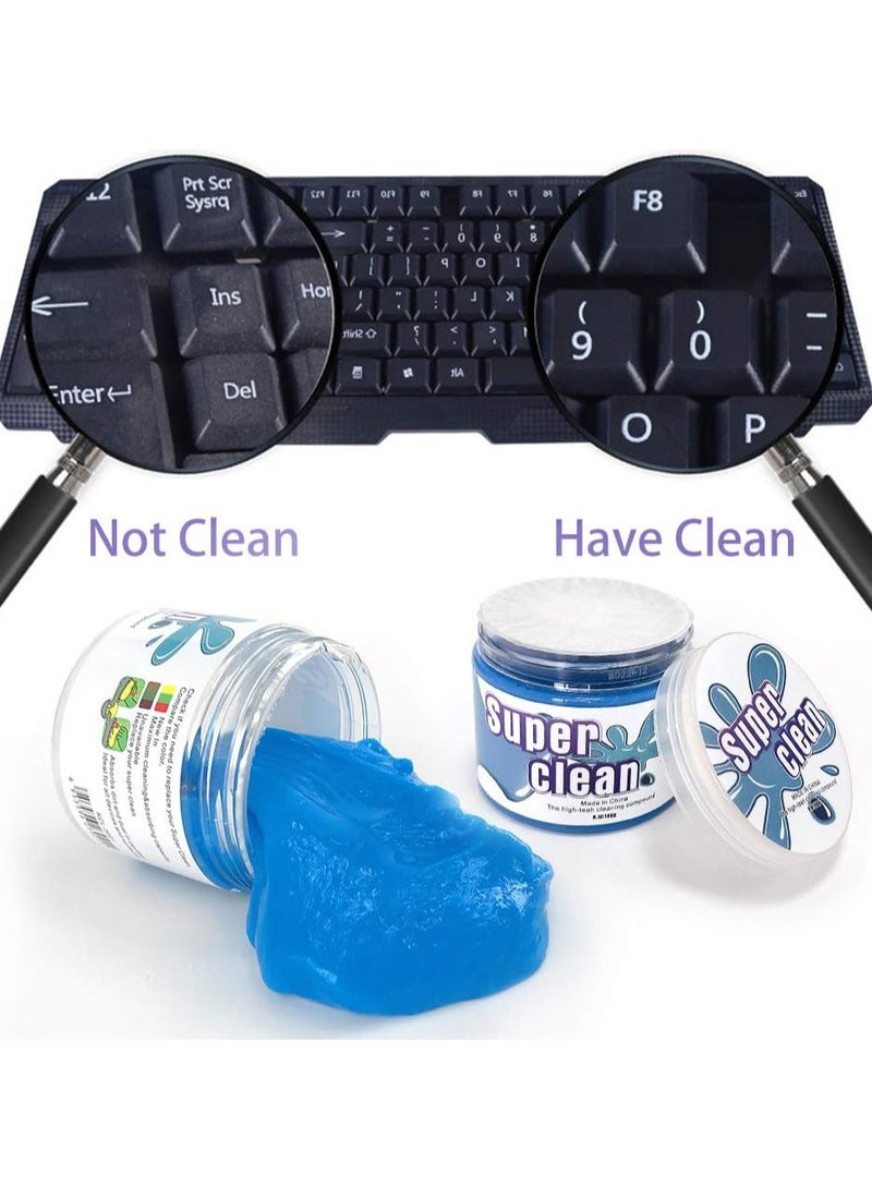 Keyboard Cleaning Gel – Reusable Dust Cleaner for Laptops, Car Vents & Electronics, Easy-to-Use Non-Sticky Formula  - Image 3
