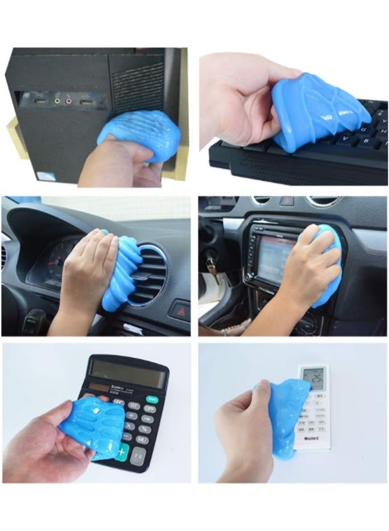 Keyboard Cleaning Gel – Reusable Dust Cleaner for Laptops, Car Vents & Electronics, Easy-to-Use Non-Sticky Formula  - Image 4