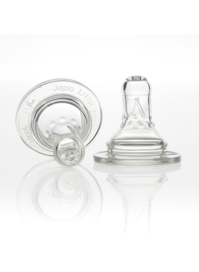 Japlo - Streamline baby feeding Bottle with Anti-colic nipple & Lukewarm water mixer size 140 ml CARD (assorted) - Image 1