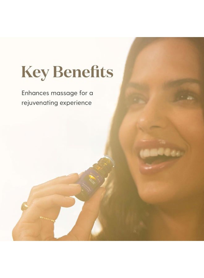 Young Living زيت فالور العطري - مزيج تمكيني مع مزيج متناغم من التنوب الأسود، تانسي الأزرق، خشب الكافور، الجيرانيوم، والبخور - زجاجة 5 مل للشجاعة والثقة - Image 3