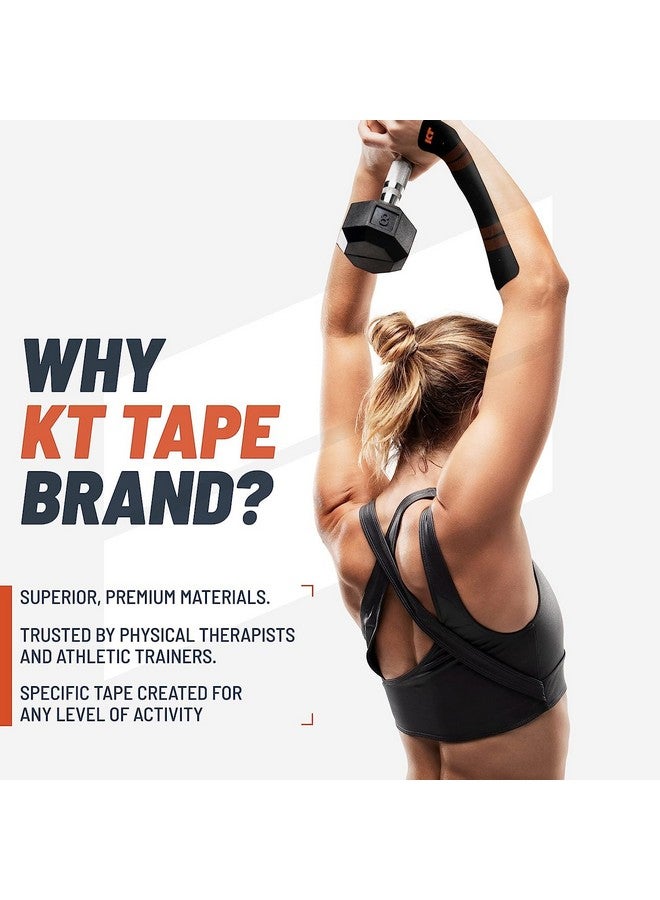 KT Tape, Sports Med, PRO 150 Strip 10", Precut, Stealth Beige - Image 2