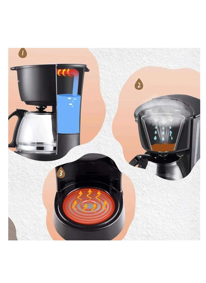 LC Liquid Coffee Maker | 1.6L Capacity, 900W Power | High-Quality, Easy to Use, Fast Brewing  - Image 4