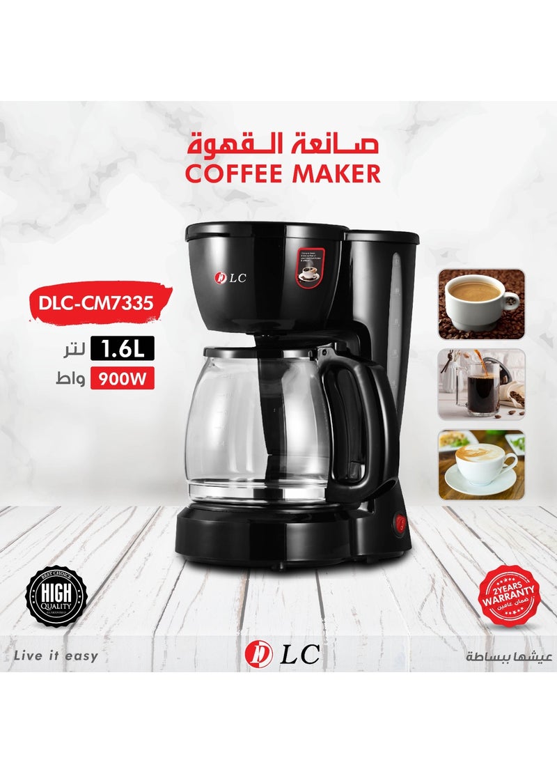 LC Liquid Coffee Maker | 1.6L Capacity, 900W Power | High-Quality, Easy to Use, Fast Brewing - Image 1
