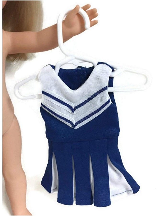 Dori's Doll Boutique - 24 White Hangers(2 Dozen) For 14 Inch Doll Clothes - Image 1