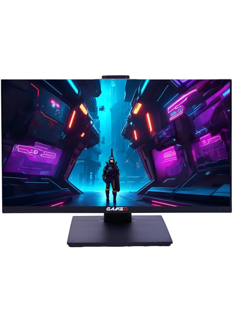 GAMEO - Gaming Monitor Flat 24" Inch 2K (2560x1440) QHD  with IPS Panel, 165Hz, Upto 1ms, Adjustable Stand, HDMI 2.1, QHD Fast IPS Gaming, DP1.4 & HDR | AMD FreeSync | Gaming Monitor For Console, PS5 & Gaming PC | MR24QHD165IPS - Image 1