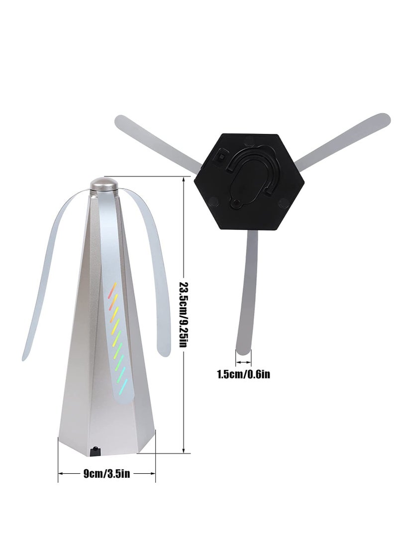 Fly Fan for Tables Fly Repellent Fan Insects Portable Automation Food Fan Mini Picnic Drive Table Fan for Outdoor Indoor Keep Flies or Bug Away from Your Food and Your Family  - Image 5