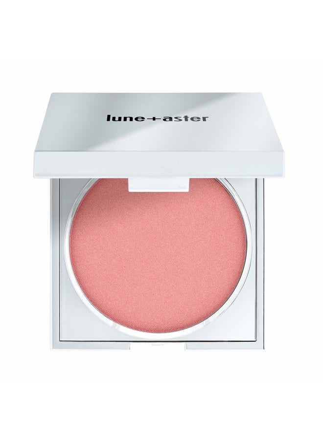 Lune+Aster SuperStar Blush - Universally flattering peachy-pink vegan blush creates a healthy flush of color  - Image 1