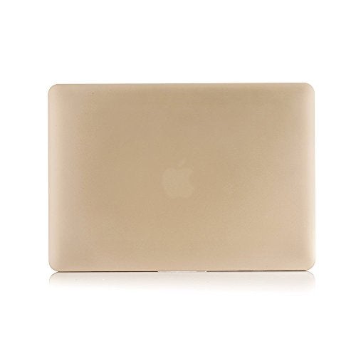 Ruban Compatible with MacBook 12 Inch A1534 - Slim Snap On Hard Shell Protective Cover and Keyboard Cover (Gold) - Image 3