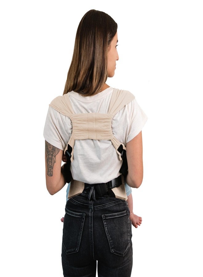 موبي حاملة موبي بيبي دويت سهلة اللف للأطفال حديثي الولادة إلى الأطفال الصغار، حاملة أطفال، خفيفة الوزن وتصميم حر اليدين للأم والأب، قابلة للتعديل لجميع أنواع الجسم - Image 5