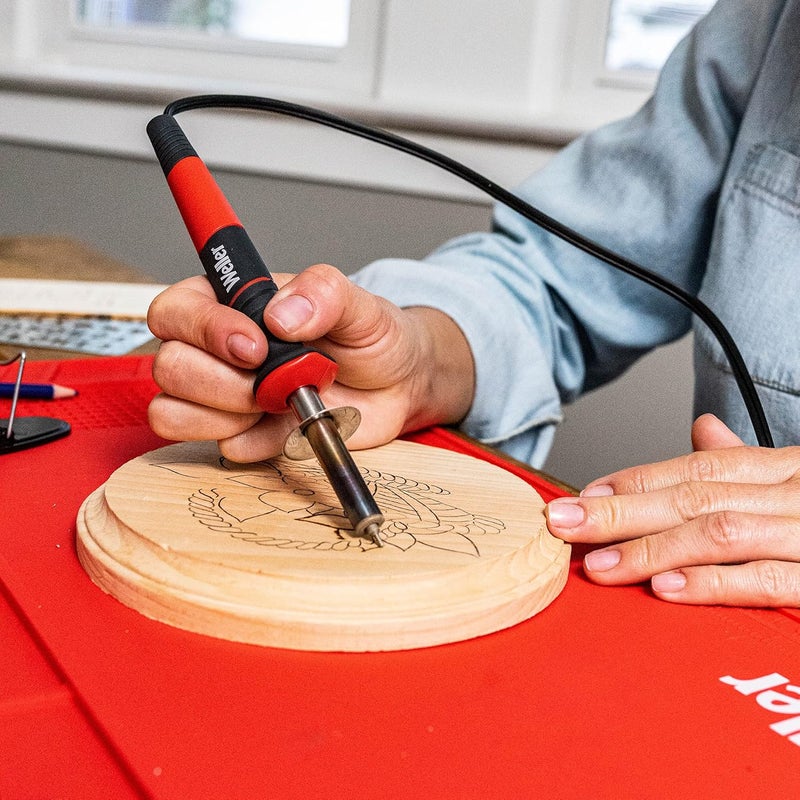 WELLER 25W/120V Woodburning Kit, 8 Piece - WLIWBK1512A - Image 5