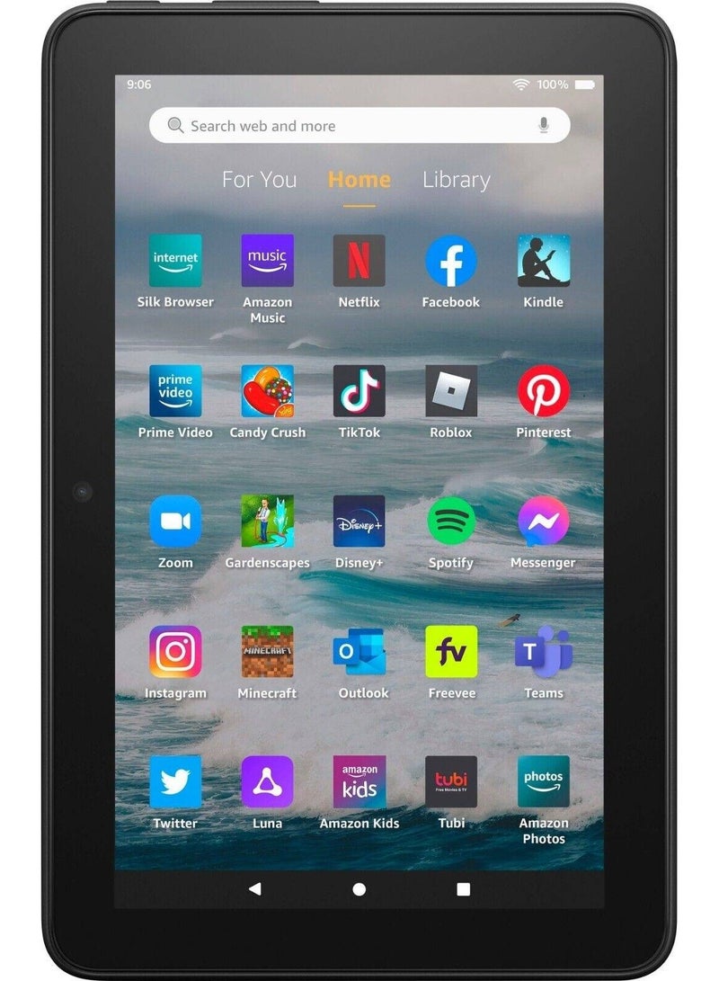 ريبنيو جهاز لوحي Fire 7 للقراءة ومقاطع الفيديو مزود بشاشة مقاس 7 بوصات وبطارية تدوم 10 ساعات وسعة تخزين 16 جيجابايت وردي اصدار حديث 2024 - Image 2