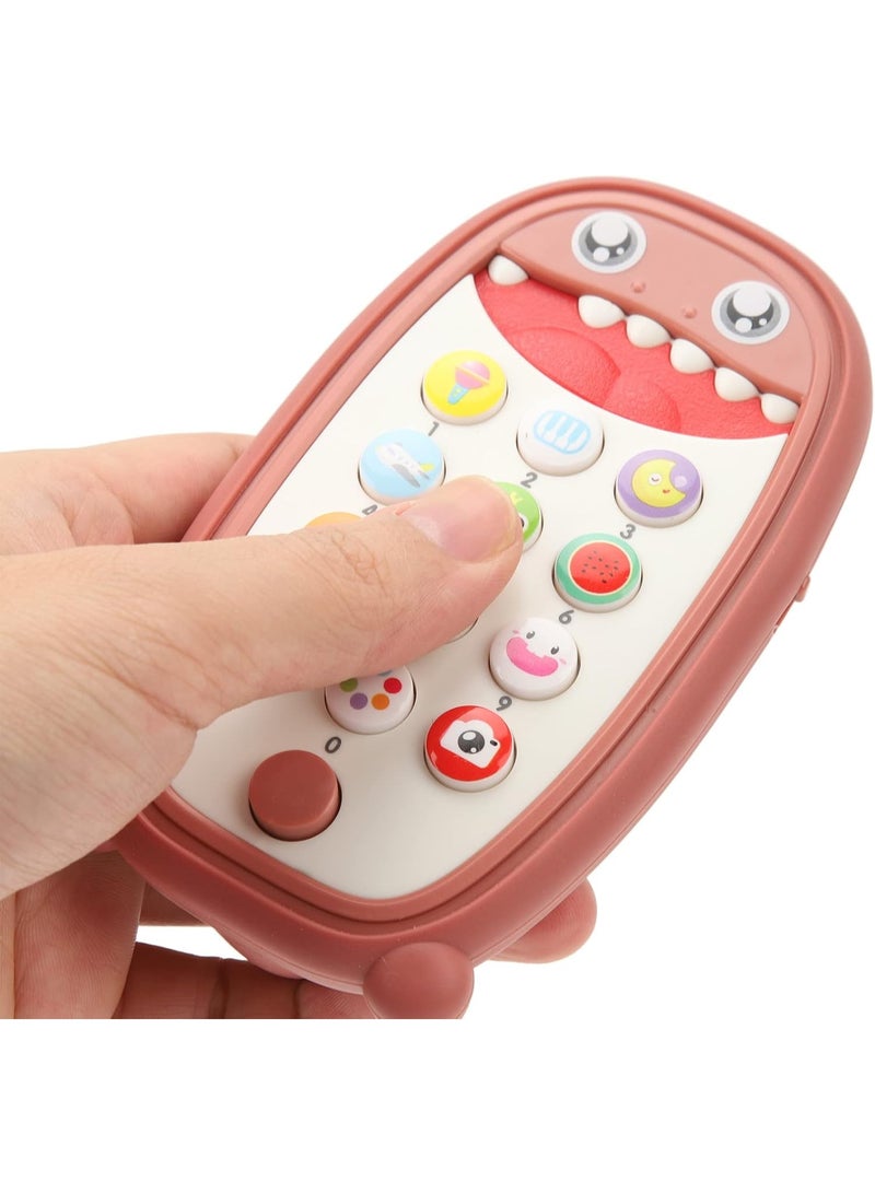 ممز بلانيت لعبة هاتف محمول تعليمي للأطفال "BABY CELL PHONE" - نموذج لطيف وسهل الإمساك، أصوات وموسيقى، تعليم اللغة الإنجليزية - مناسبة للرضع 18 شهر فما فوق - العاب اطفال_ تليفون اطفال ـ تليفون اطفال لعبه ـ هديه للاطفال ـ لعبه تسليه للاطفال-العاب تعليميه - العاب منتسوري - Image 1
