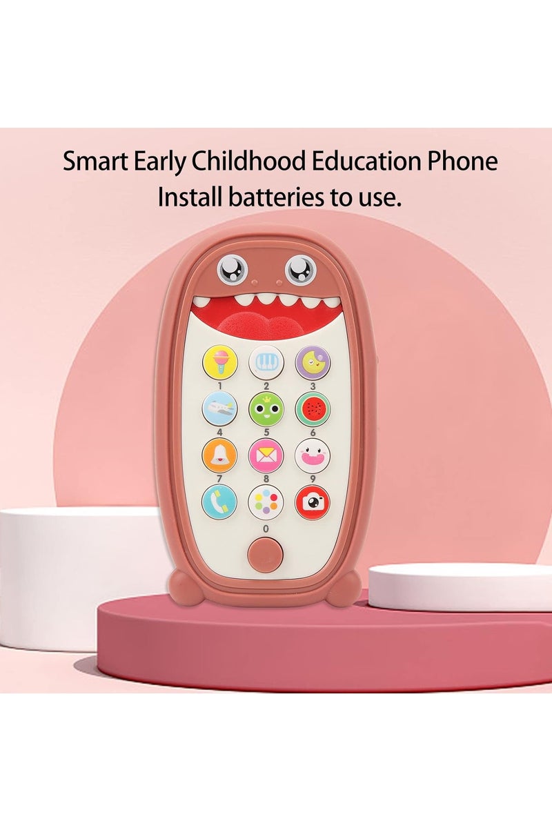 ممز بلانيت لعبة هاتف محمول تعليمي للأطفال "BABY CELL PHONE" - نموذج لطيف وسهل الإمساك، أصوات وموسيقى، تعليم اللغة الإنجليزية - مناسبة للرضع 18 شهر فما فوق - العاب اطفال_ تليفون اطفال ـ تليفون اطفال لعبه ـ هديه للاطفال ـ لعبه تسليه للاطفال-العاب تعليميه - العاب منتسوري - Image 2