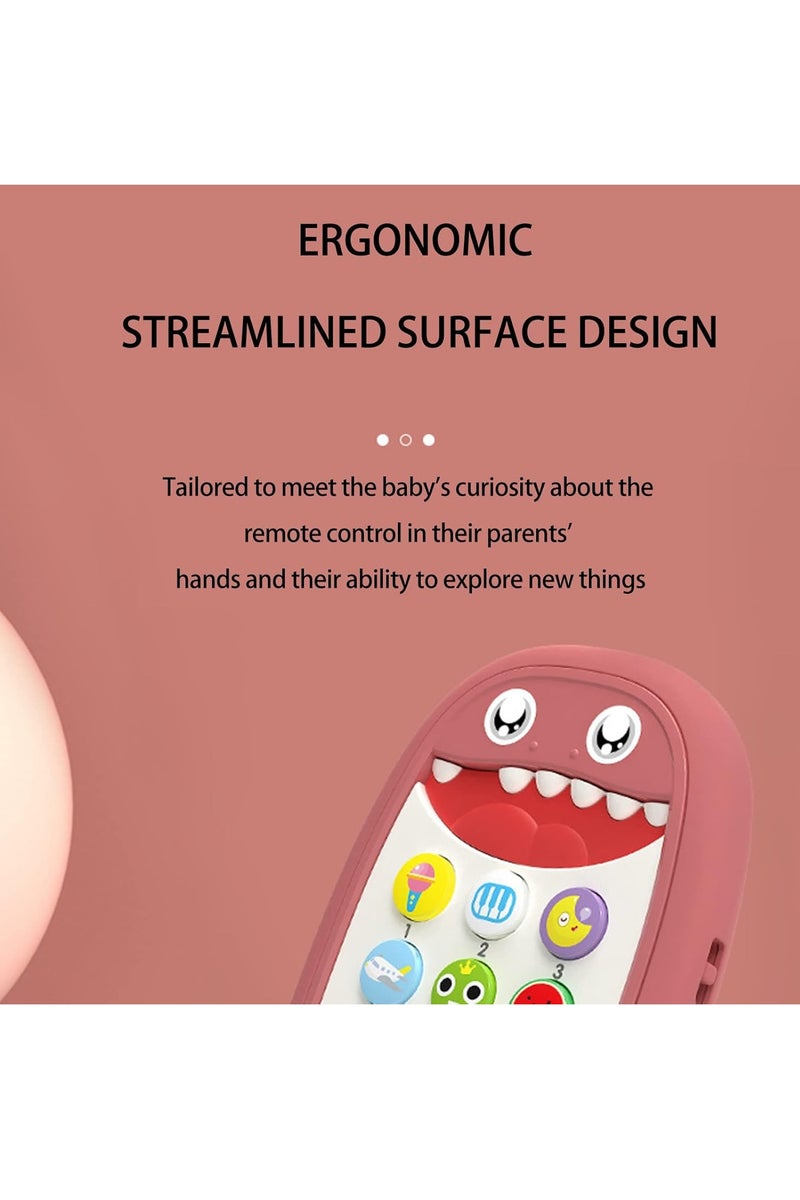 ممز بلانيت لعبة هاتف محمول تعليمي للأطفال "BABY CELL PHONE" - نموذج لطيف وسهل الإمساك، أصوات وموسيقى، تعليم اللغة الإنجليزية - مناسبة للرضع 18 شهر فما فوق - العاب اطفال_ تليفون اطفال ـ تليفون اطفال لعبه ـ هديه للاطفال ـ لعبه تسليه للاطفال-العاب تعليميه - العاب منتسوري - Image 3