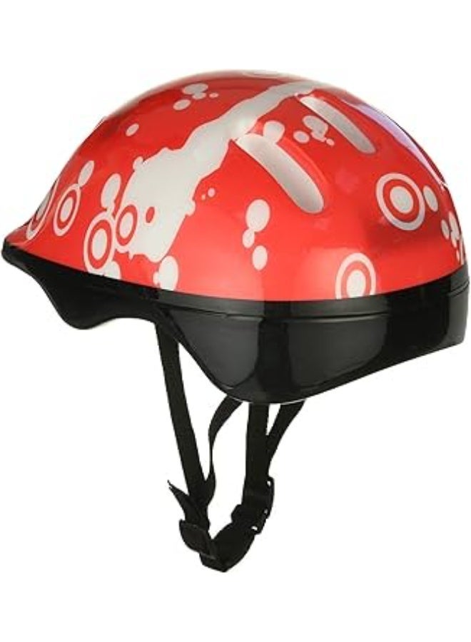 ممز بلانيت حماية متكامل للأطفال، يتكون من خوذة للرأس مزينة بفقاعات ملونة وواقيات للركبة ، مثالي لركوب الدراجات والتزلج وغيرها من الأنشطة الخارجية._ معدات رياضيه_أدوات رياضية _تمارين رياضيه _لياقه بدنيه_العاب رياضيه - Image 1