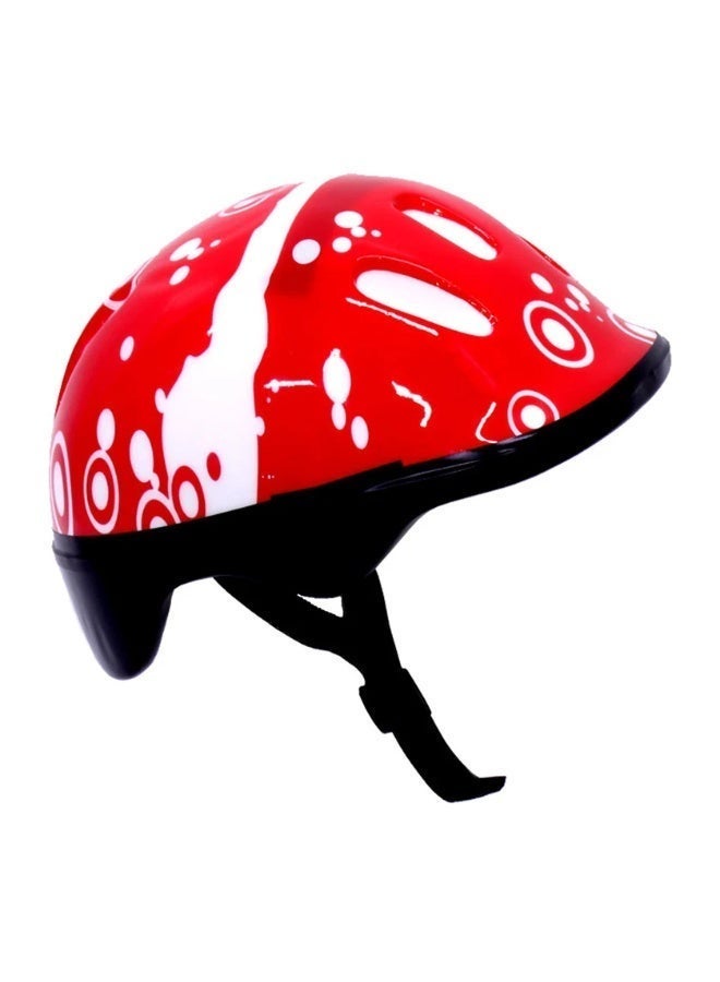 ممز بلانيت حماية متكامل للأطفال، يتكون من خوذة للرأس مزينة بفقاعات ملونة وواقيات للركبة ، مثالي لركوب الدراجات والتزلج وغيرها من الأنشطة الخارجية._ معدات رياضيه_أدوات رياضية _تمارين رياضيه _لياقه بدنيه_العاب رياضيه - Image 2