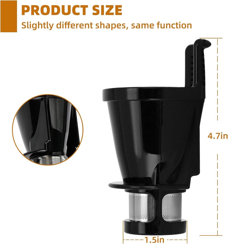 BYSOL Upgraded 8006 Juicing Screen Part for Omegae Models 8006 8005 8004 8003 Slow Masticating Juicer #2、NOT fits NC900 and NC800 juicers - Image 2