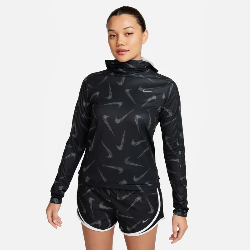 Women's Swoosh Printed Running Hoodie