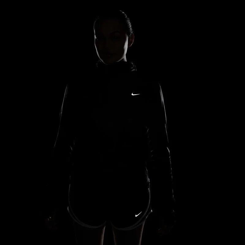 Nike Black Women's Swoosh Printed Running Hoodie for Women | Best Price UAE
